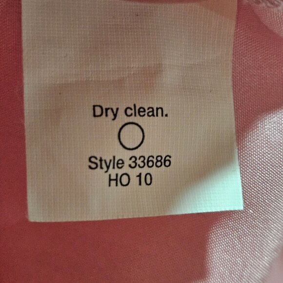 Silk J.Crew Women's Pastel Pink Ruffle Blouse Easter Spring top size 2 - Picture 9 of 12